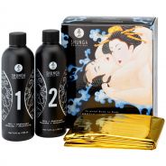 Shunga Body Slide Massage Gel Sæt 2 x 225 ml