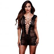 Baci Corset Front Blonde Mini Kjole 