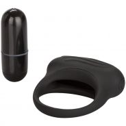 CalExotics Silicone Lovers Arouser Penisring Med Vibrator