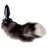 Tailz Grey Fox Tail Anal Plug