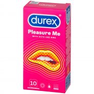 Durex Pleasure Me Kondomer 10 stk