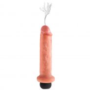 King Cock Realistisk Sprøjte Dildo 21,6 cm