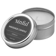 Sinful Vanilje Massagelys 30 g