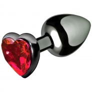 Master Series Crimson Tied Scarlet Heart Anal Plug