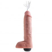 King Cock Realistisk Sprøjte Dildo 28 cm