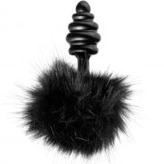 Tailz Black Bunny Tail Anal Plug