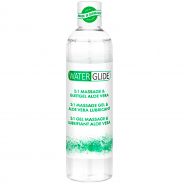 Waterglide Aloe Vera 2-i-1 Massagegel og Glidecreme 300 ml