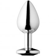 Sinful Black Jewel Metal Butt Plug Lille