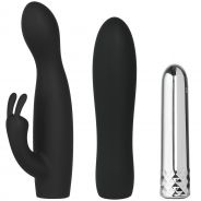 Sinful Double Trouble Opladelig Rabbit og Wand Bullet Vibrator Sæt