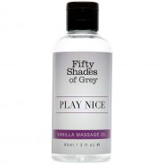 Fifty Shades Of Grey Play Nice Vanilje Massage Olie 90 ml