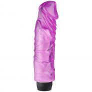 baseks Realistisk Multispeed Lilla Dildo Vibrator XL