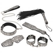 baseks Zebra Kinky Bondage Sæt 6 stk