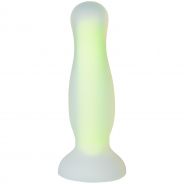 baseks Glow in the Dark Gul Medium Anal Dildo