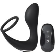 Sinful Vibrerende Fjernbetjent Prostata Stimulator med Penisring
