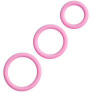 Sinful Playful Pink Penisring Sæt 3 stk