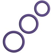 Sinful Passion Purple Penisring Sæt 3 stk