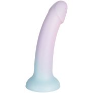 baseks Playful Pink Gradient Silikone Dildo 18 cm