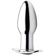 Master Series Chrome Blast Fjernbetjent Butt Plug Small