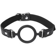 obaie Silikone O-ring Gag i Kunstlæder