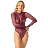 NORTIE Clover Bundløs Bordeaux Bodystocking