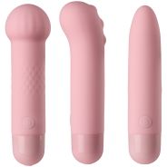 baseks Cute Lovers Opladelig Mini Vibrator Sæt