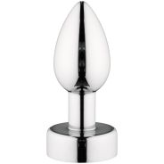 Anos Heavy Metal Butt Plug med Vibrationer