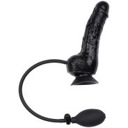 Willie City Realistisk Oppustelig Dildo med Kugler