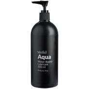 Sinful Aqua Vandbaseret Glidecreme 500 ml
