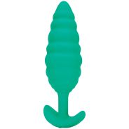 B-Vibe Twist Tekstureret Vibrerende Butt Plug