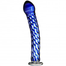 Icicles No 29 Blå Glas Dildo  billede af emballagen 1