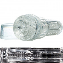 Fleshlight GO Torque Ice Gennemsigtig Masturbator billede af emballagen 1