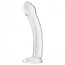 Sinful Curvy Klar Glas Dildo 1