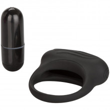 CalExotics Silicone Lovers Arouser Penisring Med Vibrator  1