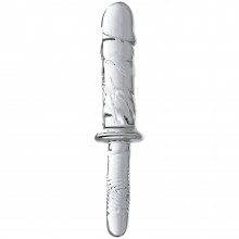 Master Series Brutus Glas Dildo Thruster  1