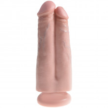 King Cock Two Cocks One Hole Dildo 18 cm  1