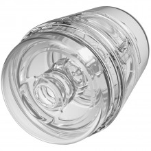 Main Squeeze Pop-Off Optix Masturbator Clear  1