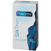 Pasante Silk Thin Kondomer 12 stk billede af emballagen 90
