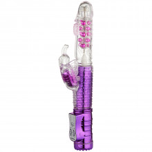Baseks Thrusting G-punkts Butterfly Vibrator Opladelig billede af emballagen 1