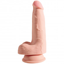 King Cock Plus Triple Density Dildo med Kugler 19 cm  1