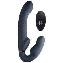 Strap U Ergo-Fit Twist Oppustelig Vibrerende Strap-on