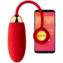 Svakom Ella Neo Interaktiv App-Styret Vibrator Æg Produktbillede med app 1