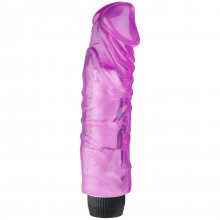 Baseks Realistisk Multispeed Lilla Dildo Vibrator XL 1