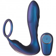 Hueman Black Hole Anal Vibrator med Penis Ring  1