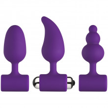Baseks Teaser Vibrerende Butt Plug Sæt Produktbillede 1