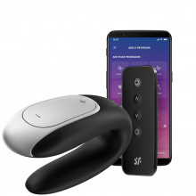 Satisfyer Double Fun App-Styret Par Vibrator Produktbillede med app 1