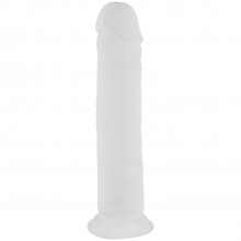 Willie City Realistisk Klar Dildo med Sugekop 22 cm Produktbillede 1