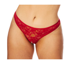 NORTIE Siv Bundløs Rød Blonde G-streng Plus Size