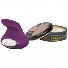 Minds of Love Sweetie Vibrator og Massagelys Sæt Produktbillede 1