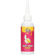 Cum Face Tasty Sperm Væske med Banan Smag 80 ml Produktbillede 1