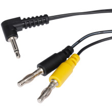 E-Stim Kort Kabel 4 mm